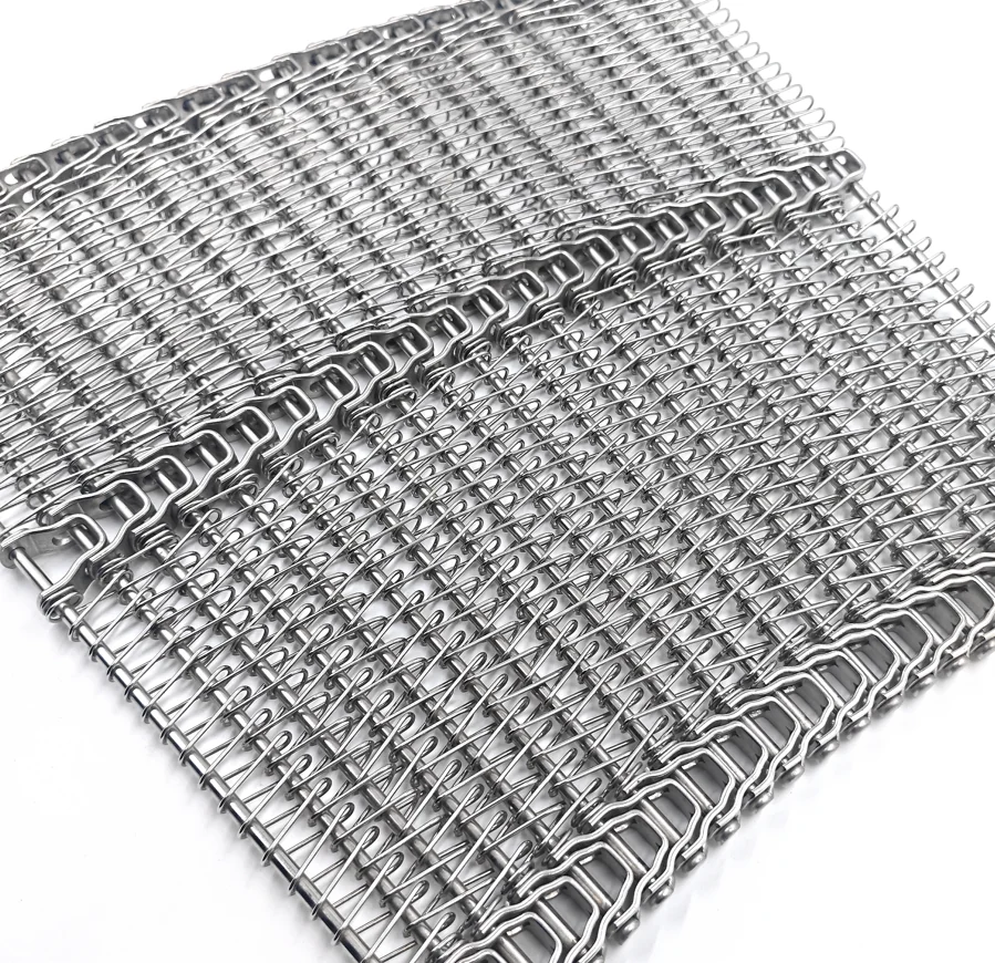 Small Radius Spiral Freezer Belt structure