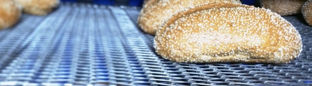 mesh belt application bakery