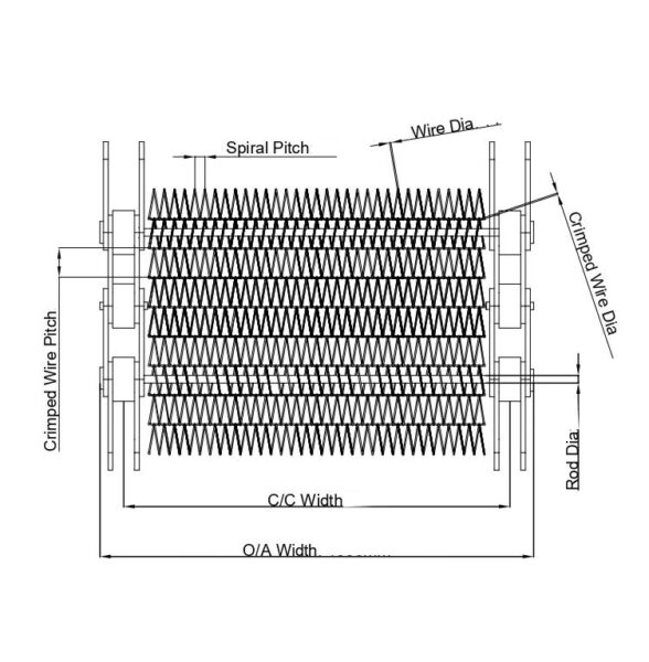 chain belt mesh belt