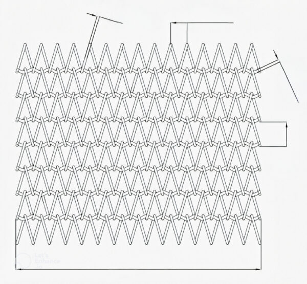 conveyor belting balanced weave belt (1)