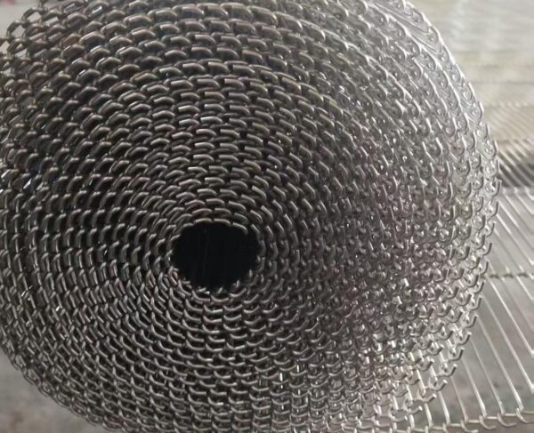 trapezoidal mesh belt edge type