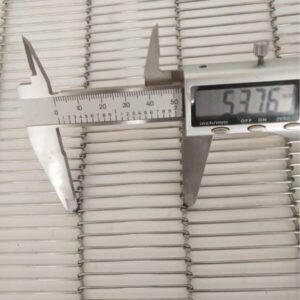 trapezoidal mesh belt span