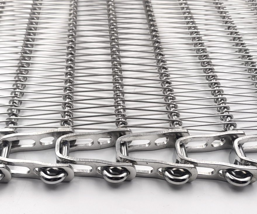 JBL Mesh Belt spiral freezer belt Clenched configuration