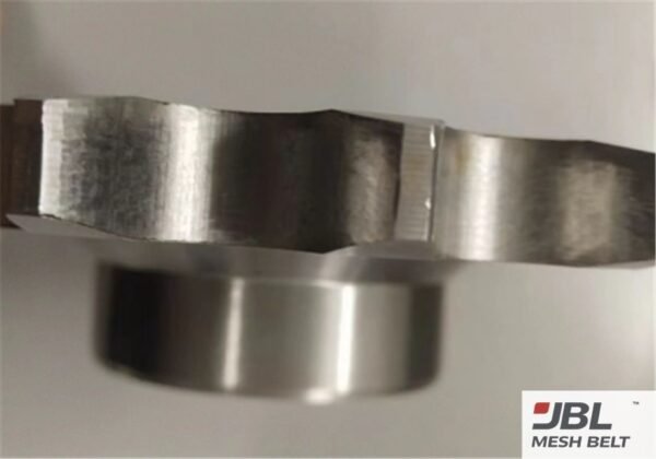 Drive sprocket with clean tooth faces, accepted