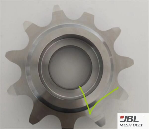 jbl mesh belt 0412 drive sprocket ss304 clean finish accept