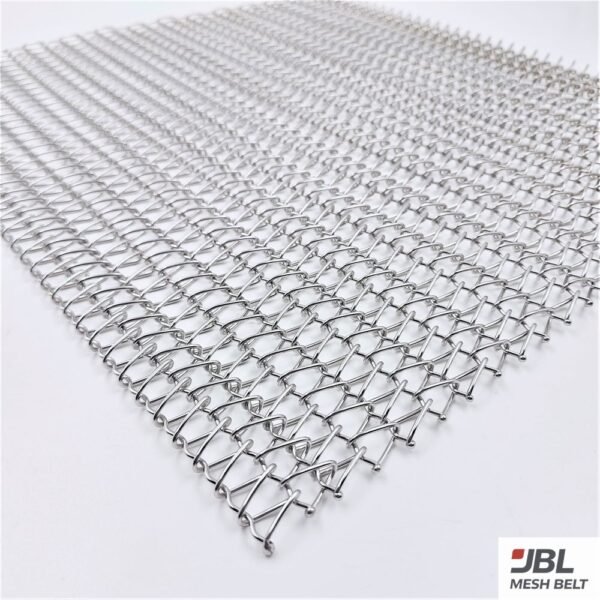 Balanced weave belt welded edge finish