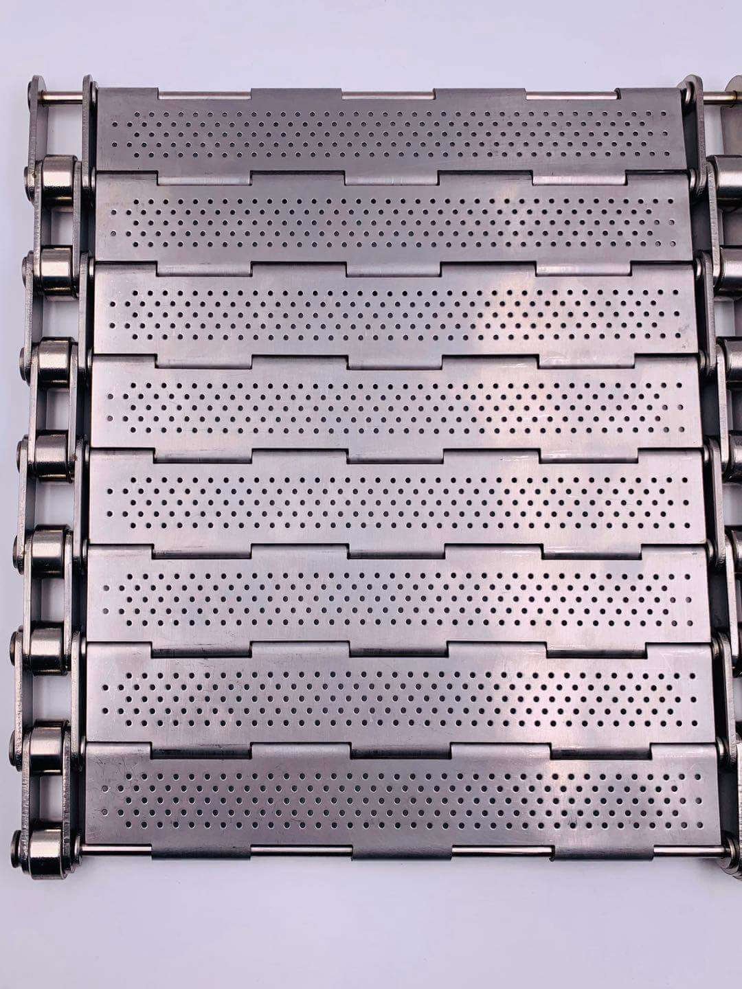 Plate link conveyor belt