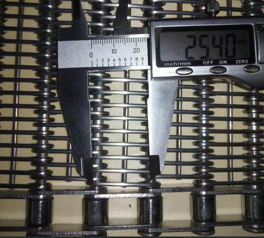 JBL Mesh Belt - 25.4 mm Rod-Pitch Example