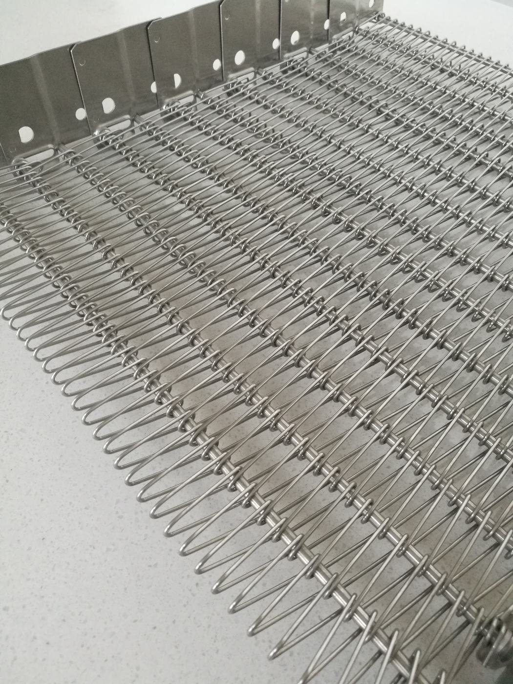 JBL Mesh Belt - Side edge and rod connections
