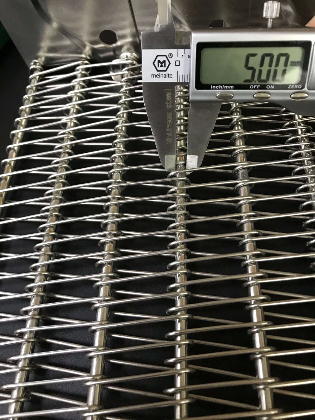 JBL Mesh Belt - Cross-rod diameter check