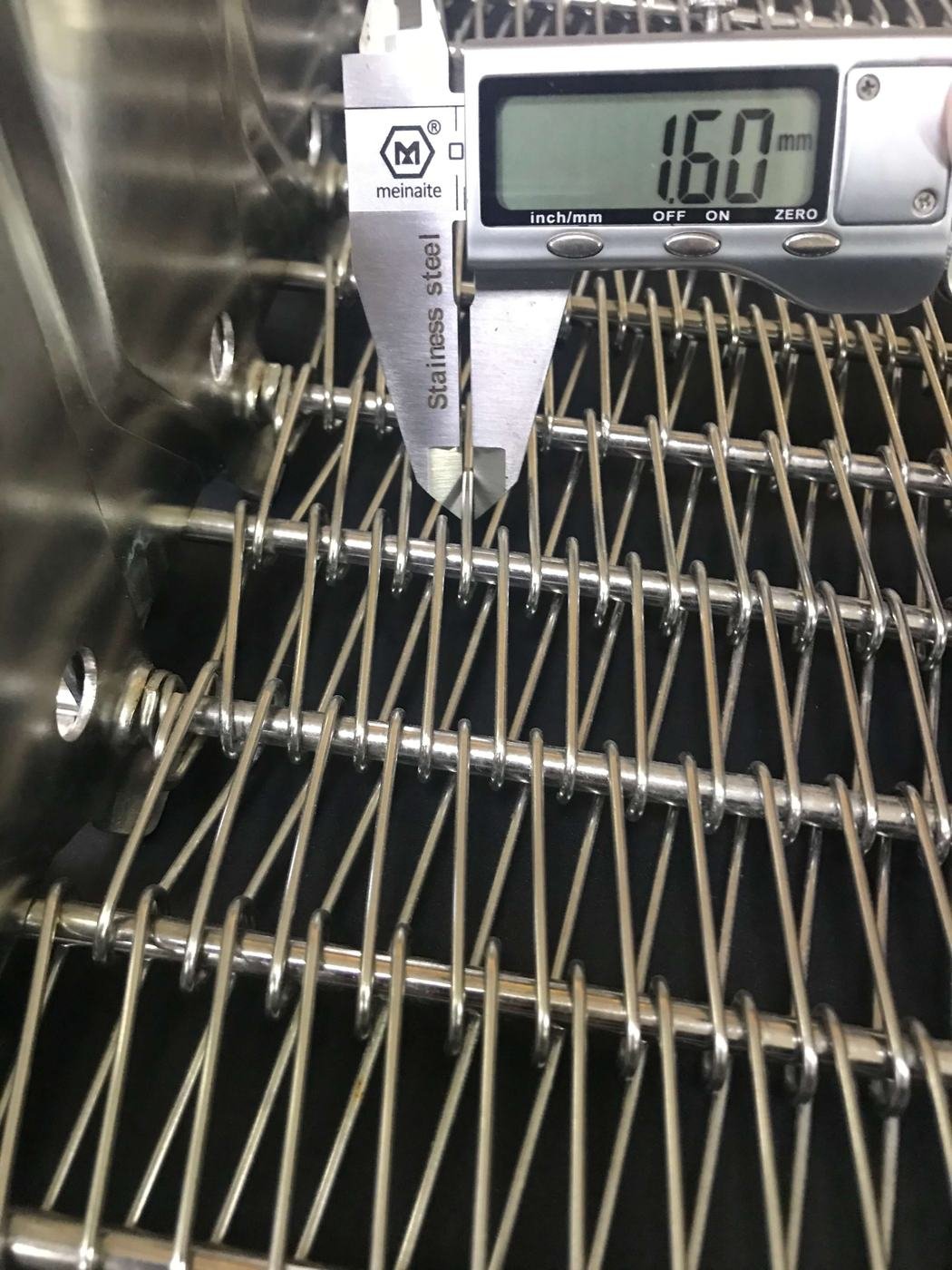 JBL Mesh Belt - Wire-diameter check