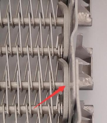 JBL Mesh Belt Standard Structure from the Self-Stacking Belt technical specification