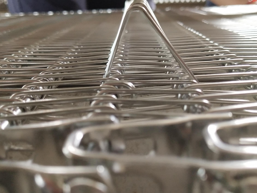 JBL Mesh Belt spiral freezer belt Triangular Spiral configuration